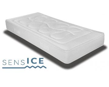 Polypreen SensICE pocketvering matras met zomer en winterzij, Nieuw