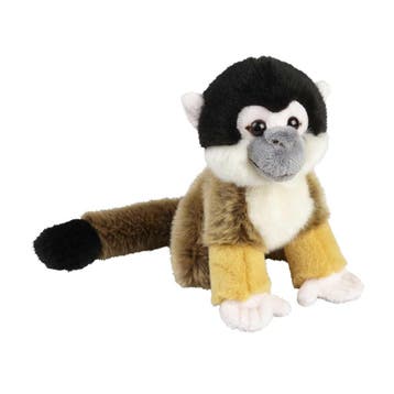 Squirrel aapje knuffel - pluche - 18 cm - jungle dier, Verzenden, Nieuw