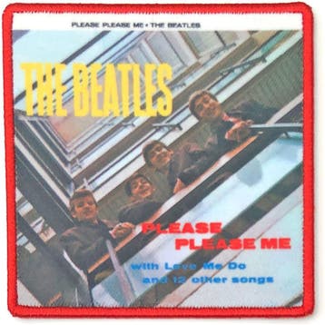 The Beatles - Please Please Me - patch officiële merchandise, Ophalen of Verzenden, Nieuw, Kleding