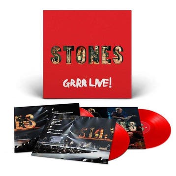 De Rolling Stones, Grrr Live! - Red records - 3 x LP album, Cd's en Dvd's, Nieuw in verpakking
