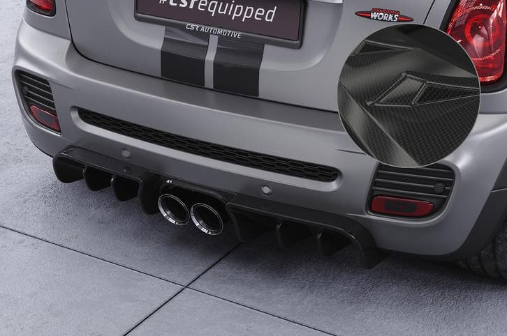 Achterskirt voor Mini R58 / R59 JCW HA417-C, Auto-onderdelen, Carrosserie en Plaatwerk, Nieuw, Verzenden
