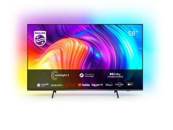 Philips The One 58PUS8517/12 - Ultra HD TV - 58 4K - Grijs, Verzenden, Nieuw, Philips