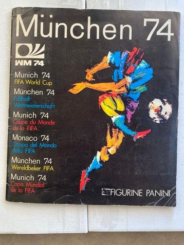1974 Panini World Cup No Writing / No Scores Compleet album, Verzamelen, Nieuw