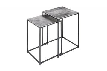 Handgemaakte bijzettafel set van 2 ELEMENTS 40cm, Ophalen of Verzenden, Nieuw