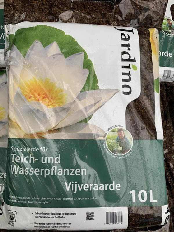 Vijverplanten grond / vijveraarde 10ltr, Tuin en Terras, Vijvers, Nieuw, Ophalen of Verzenden