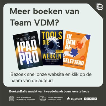 Zo word je een iPhone pro 9789463563192 Team VDM, Verzenden, Zo goed als nieuw, Team VDM