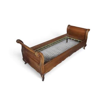 Bed - hard hout - Luigi XV