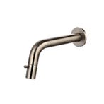 FONTEINKRAAN INBOUW ROND INKORTBAAR GUN METAL, Nieuw