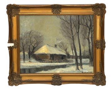 Schilderij Gérard Wiegman (1875-1964), Antiek en Kunst