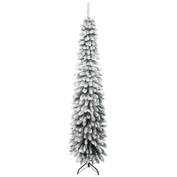 Kunstmatige Kerstboom, Besneeuwd, Slank Ontwerp, Brandwerend, Verzenden, Nieuw