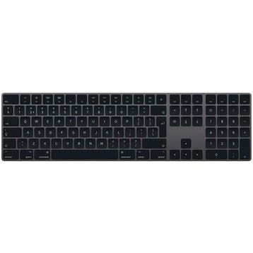 Apple Magic Keyboard met Numpad Space Gray (toetsenbord), Ophalen of Verzenden, Zo goed als nieuw, Draadloos, Qwerty