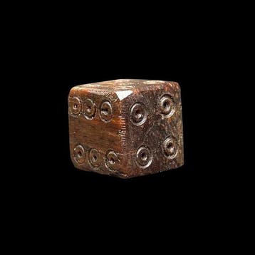Oud-Romeins, Keizerrijk been / bot dobbelsteen - Ancient
