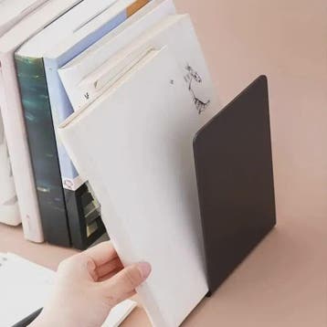 8x Stevige Doorzichtige Boekensteunen - Ideale Organizer voo, Verzenden, Nieuw