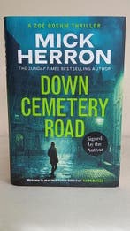 Mick Herron - Down Cemetery Road - signed first edition