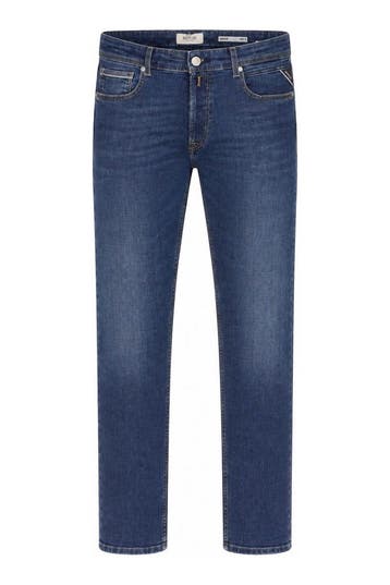 Replay Broek in maat W32 L34 Blauw, Kleding | Heren, Verzenden, Zo goed als nieuw, Blauw, Replay