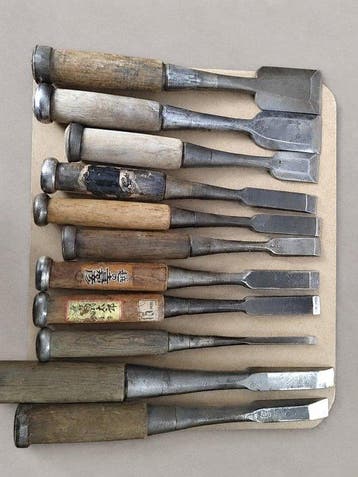 Hout Beitel - 21 cm