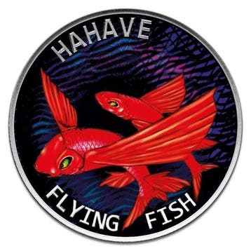 Tokelau. 5 Dollars 2020 1 oz $5 NZD Tokelau Silver Flying