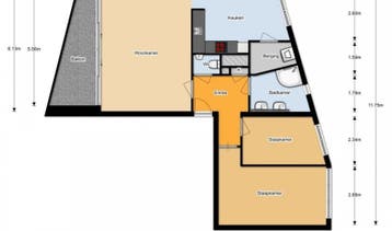 Te Huur 3 Kamer Appartement Spitsbergen In Almere, Huizen en Kamers, Huizen te huur, Direct bij eigenaar, Almere, Appartement