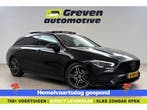 Mercedes-Benz CLA 180 AMG Nightpakket  Pano  Sfeer  Virtual, Automaat, Zwart, Nieuw, Te koop