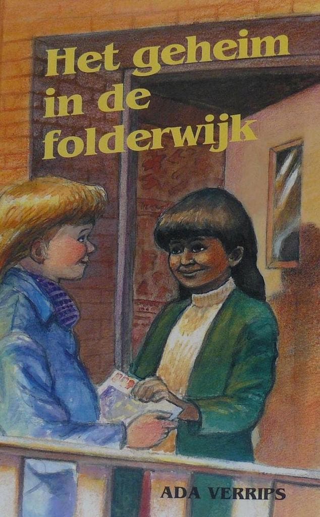 Het geheim in de folderwijk 9789033111075 A. Verrips, Boeken, Kinderboeken | Jeugd | 10 tot 12 jaar, Gelezen, Verzenden