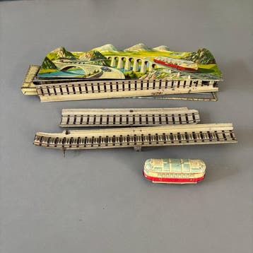 Technofix - Blikken speelgoedtrein - Mountain Express -