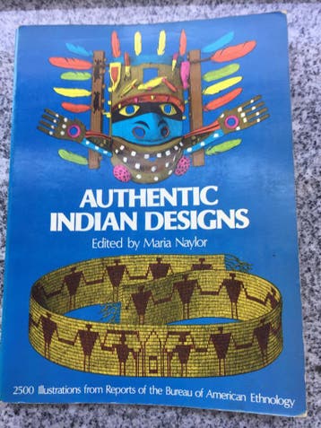Authentic Indian designs (Maria Naylor), Boeken, Kunst en Cultuur | Beeldend, Gelezen, Verzenden, Maria Naylor, Grafische vormgeving