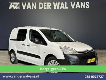 Citroën Berlingo | 1.6 BlueHDI 75pk L1H1 **MARGE, GEEN BTW**, Gebruikt, Euro 6, Citroën, Wit