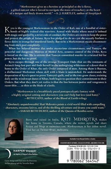 Markswoman / Book 1 of Asiana 9780062564542 Rati Mehrotra, Boeken, Verzenden, Zo goed als nieuw, Rati Mehrotra