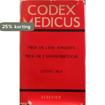 Codex medicus - L. B. W. Jongkees 9789010037794, Boeken, Verzenden, Gelezen, L. B. W. Jongkees