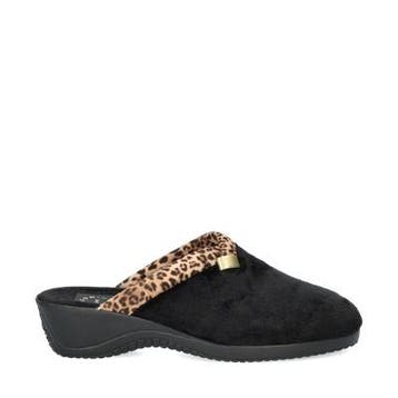 Nelson Home pantoffels voor dames in het Zwart, Verzenden, Zwart, Nieuw, Nelson Home