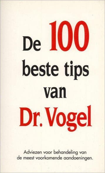De 100 beste tips van Dr. Vogel - A. Vogel 9789075690019, Boeken, Verzenden, Gelezen, A. Vogel