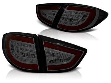 Achterlichten Hyundai IX35 09-13 LED Tube Zwart/Smoke, Ophalen of Verzenden, Nieuw