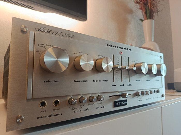 Marantz - Model 1152DC Solid state geïntegreerde versterker, Audio, Tv en Foto, Radio's