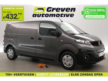 Fiat E-Scudo 75 kWh L2H1 | Snelladen | SOH 99% | Airco |, Automaat, Elektrisch, Nieuw, Zilver of Grijs