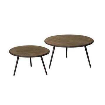 Salontafel Rolo Set van 2 - salontafel, Nieuw, Overige materialen
