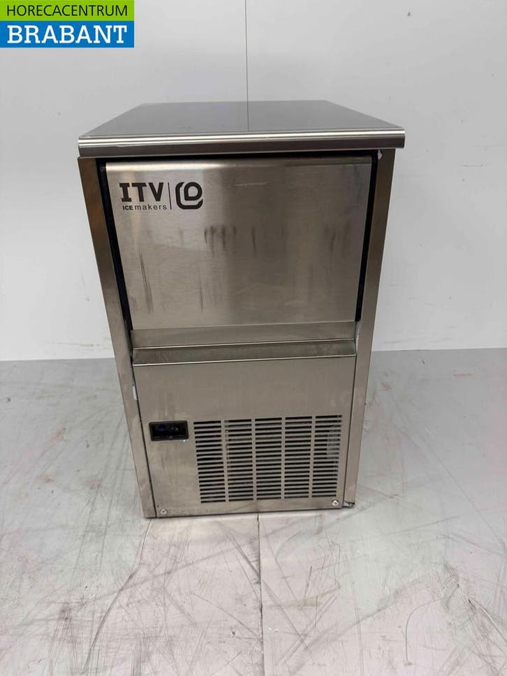 RVS ITV Ijsblokjesmachine 21 kg/24h bunker 6 kilo 230V, Zakelijke goederen, Horeca | Keukenapparatuur, Gebruikt, Ophalen of Verzenden