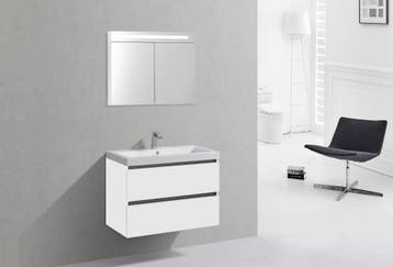 Sani Royal Badkamermeubel Trento Greeploos, Huis en Inrichting, Badkamer | Badkamermeubels, Nieuw