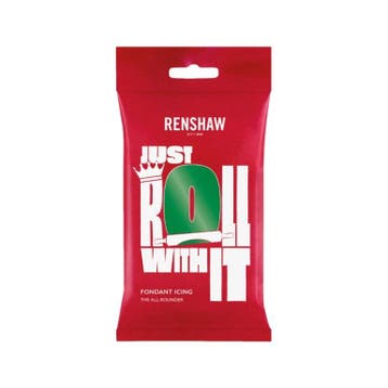 Renshaw Rolfondant Smaragd Groen 250g, Verzenden, Nieuw