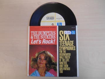 vinyl single 7 inch - Jet Bumpers - Lets Rock, Cd's en Dvd's, Verzenden, Zo goed als nieuw, 7 inch, Rock en Metal