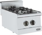Combisteel Base 600 Gas Kooktafel | 2 Branders | 2x 3.25kW |, Ophalen of Verzenden, Nieuw in verpakking