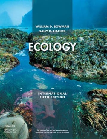 Ecology 9781605359281, Zo goed als nieuw