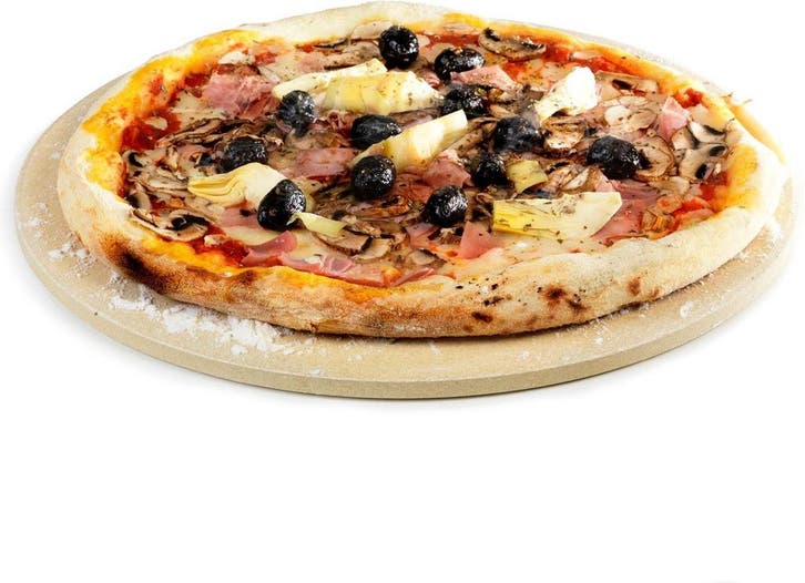 Barbecook BBQ Pizzaplaat - Pizzasteen - Voor Barbecue - Rond, Tuin en Terras, Houtskoolbarbecues, Verzenden