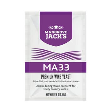 Mangrove Jacks - MA33 Premium wijngist - 8 g (Wijn Gisten), Ophalen of Verzenden, Nieuw, Overige typen