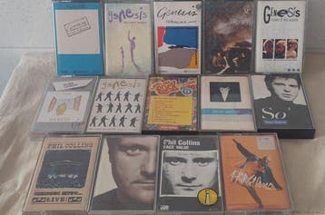 Phil Collins, Peter Gabriel, Genesis - Collection of 14 x, Nieuw in verpakking