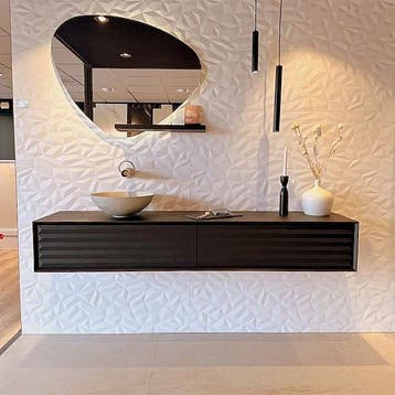 Looox Wave Facet Black 1900, Huis en Inrichting, Nieuw