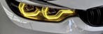 Dit betreft een set BMW 4 serie F32 F33 F36 gele CSL DRL, Verzenden