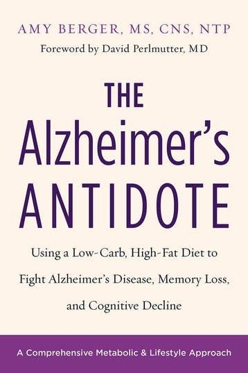 The Alzheimers Antidote - Amy Berger 9781603587099, Verzenden, Gelezen, Amy Berger