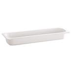 GGM Gastro | (6 stuks) Melamine GN-bak GN 2/4 - ECO - wit -, Verzenden