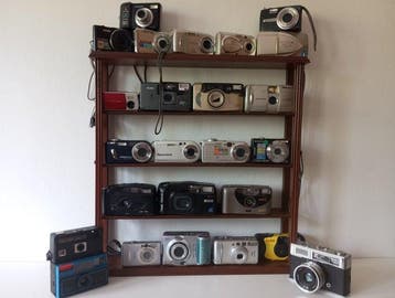 Rollei, Sony, Canon, Kodak, lumix, Olympus Vintage Compact, Nieuw