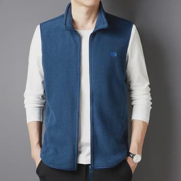 Herfst/Winter Fleece Vest Heren - Casual & Modieus met Gebor, Verzenden, Nieuw